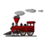 indian railways @etrain.info android application logo